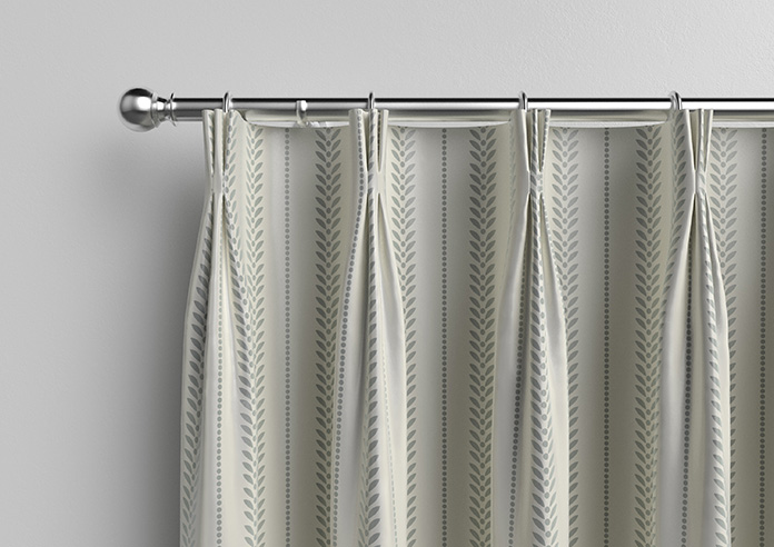 Laurel Stripe, Heritage - Made to Measure Curtains - Image 11